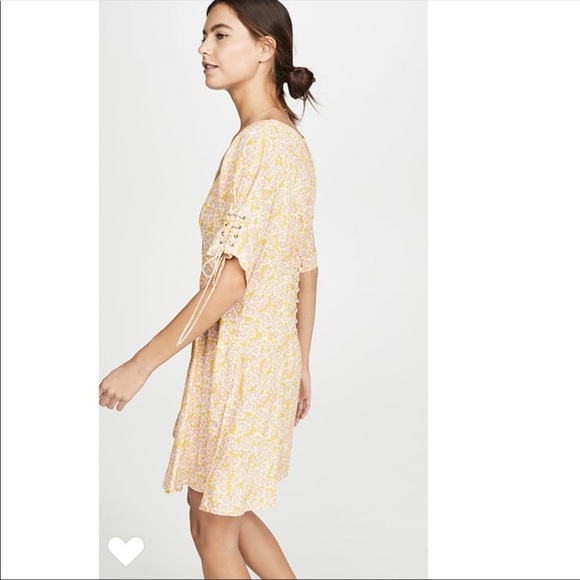 NWT Free People Laced Up Mini Dress in Femme Combo Size XS - Picture 12 of 12